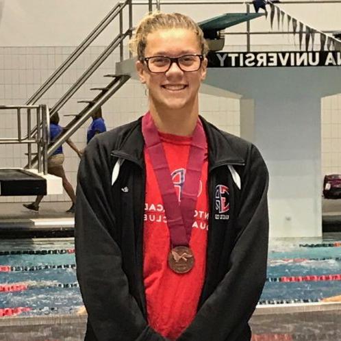 Swimming:  Emma Atkinson '20 Selected to Participate at 2017 USA Swimming National Select Camp