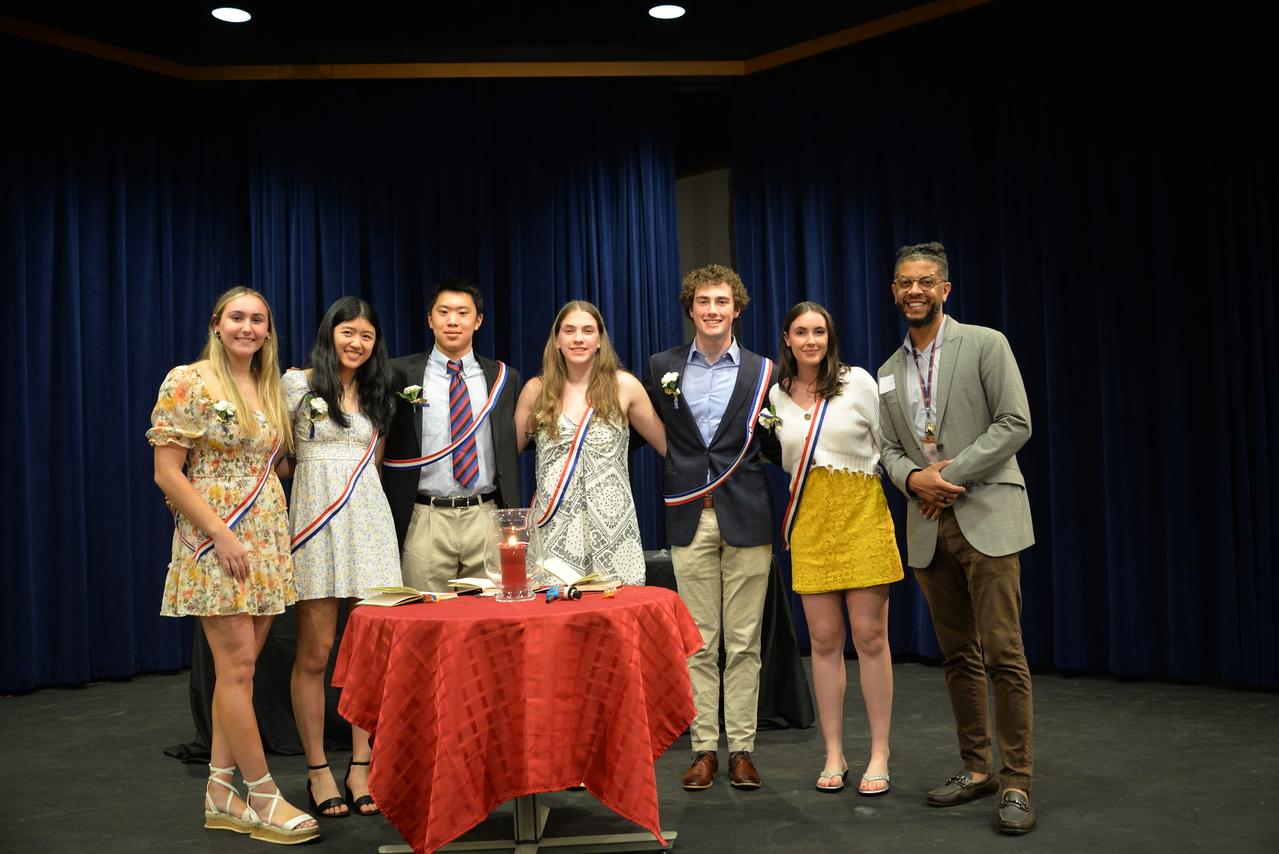 Students Inducted into Modern Language Honor Societies