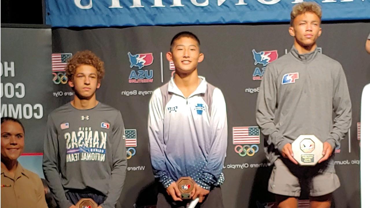 Wrestling: Chris Kim '20 Places Fifth at USMC Cadet and Junior National Championships