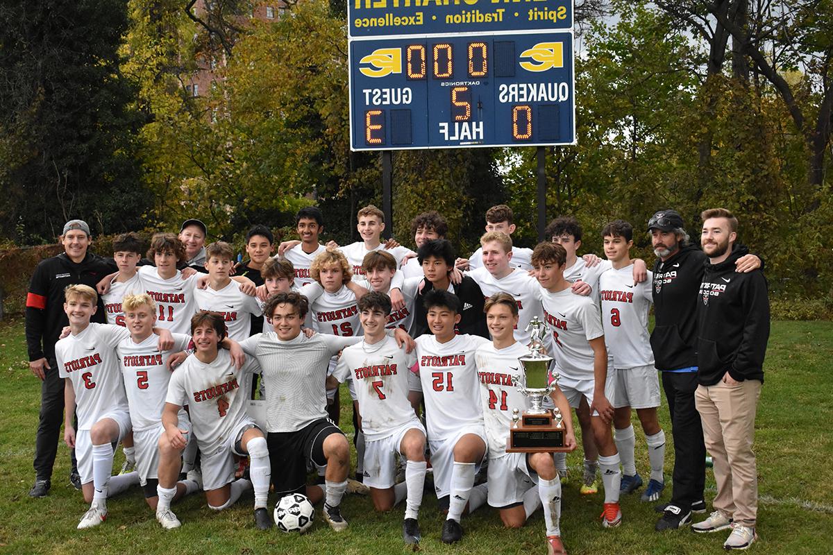 Boys Soccer Beats PC for 2021 Inter-Ac Title