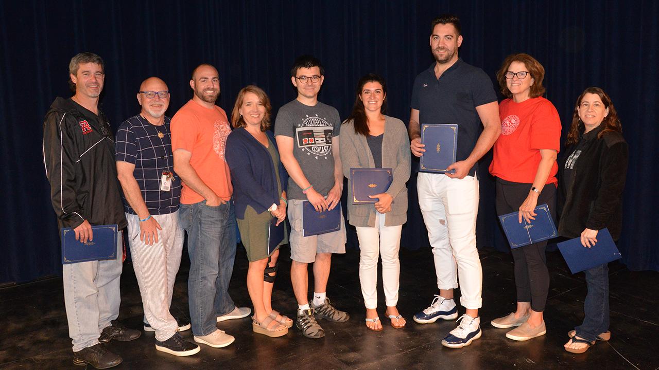 Faculty and Staff Distinguished Achievement Award Winners