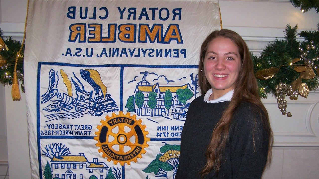 Isabella Venziale '20 Named Ambler Rotary Club Student of the Month