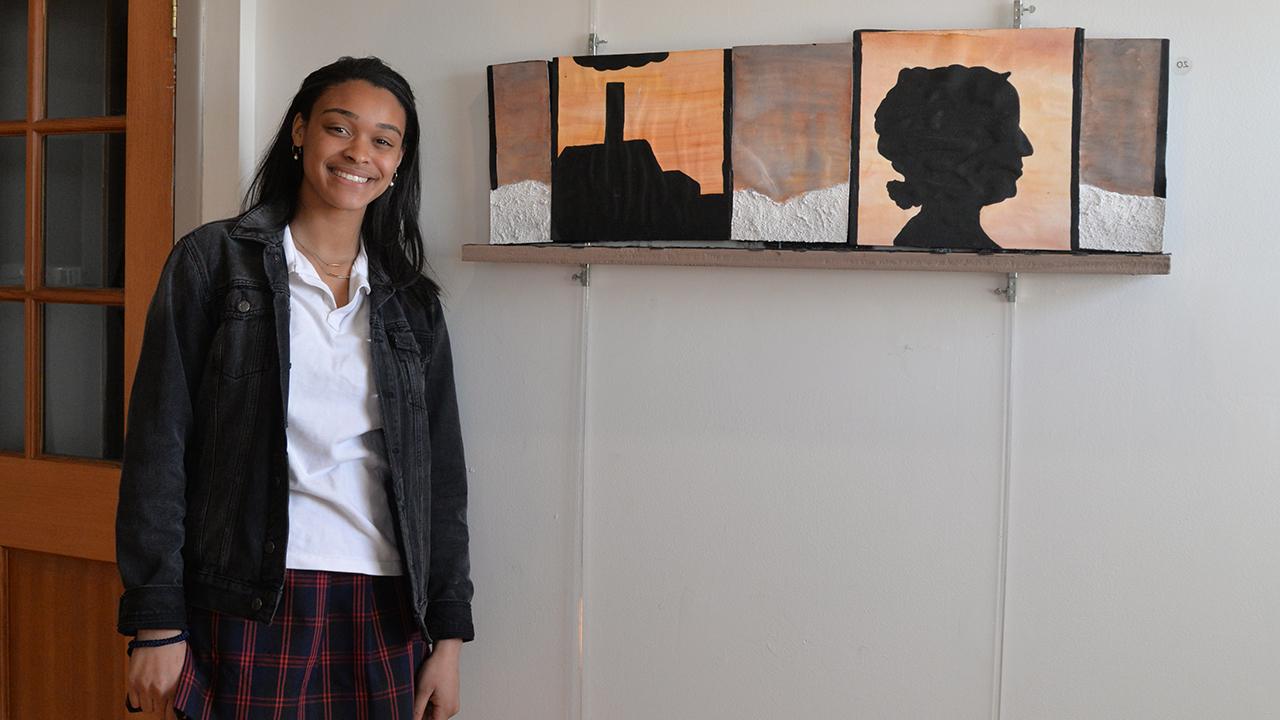 Upper School Honors Art Students Explore Ambler